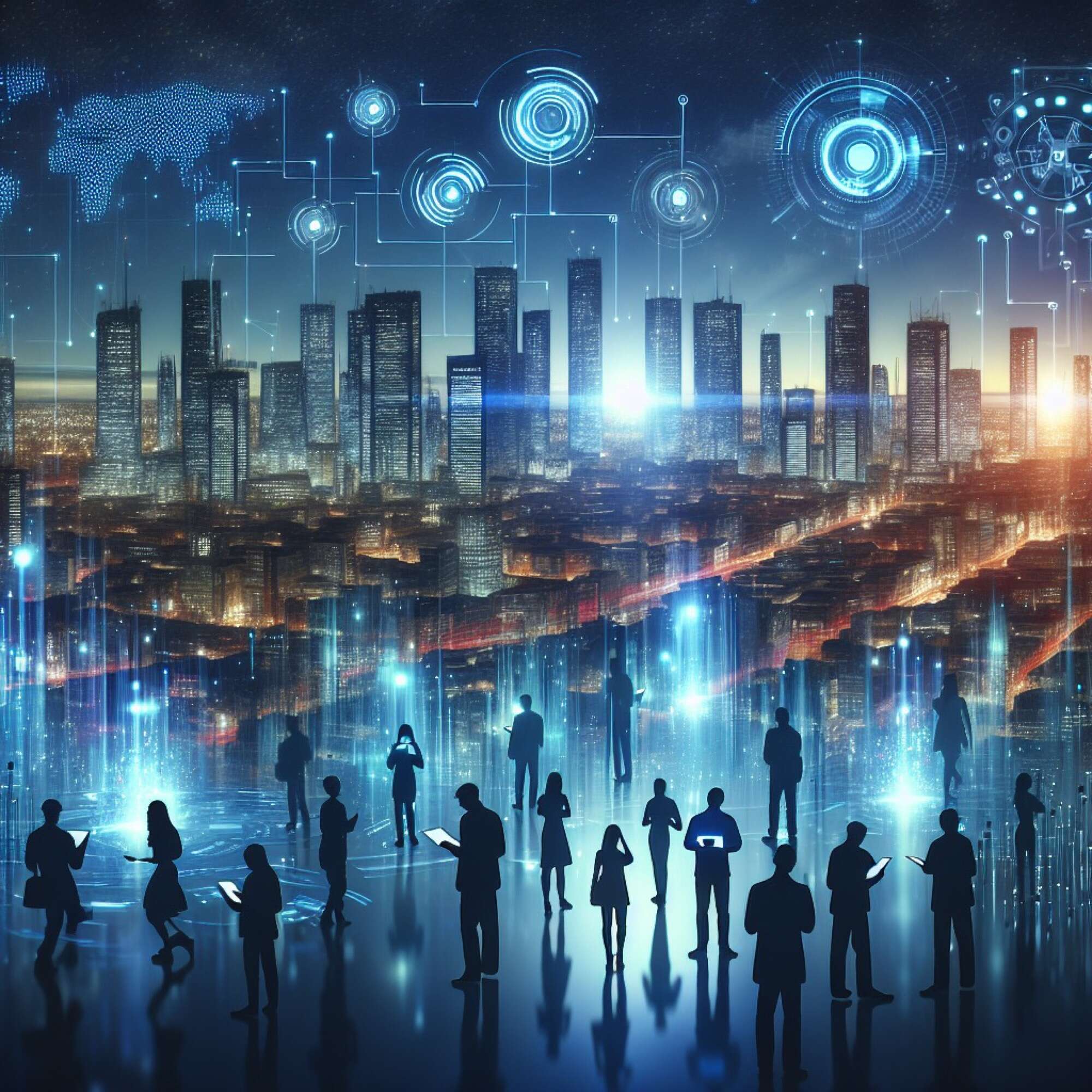 Episode Title: "AI's Influence on Economics and Banking: Mergers and Market Dynamics" episode artwork