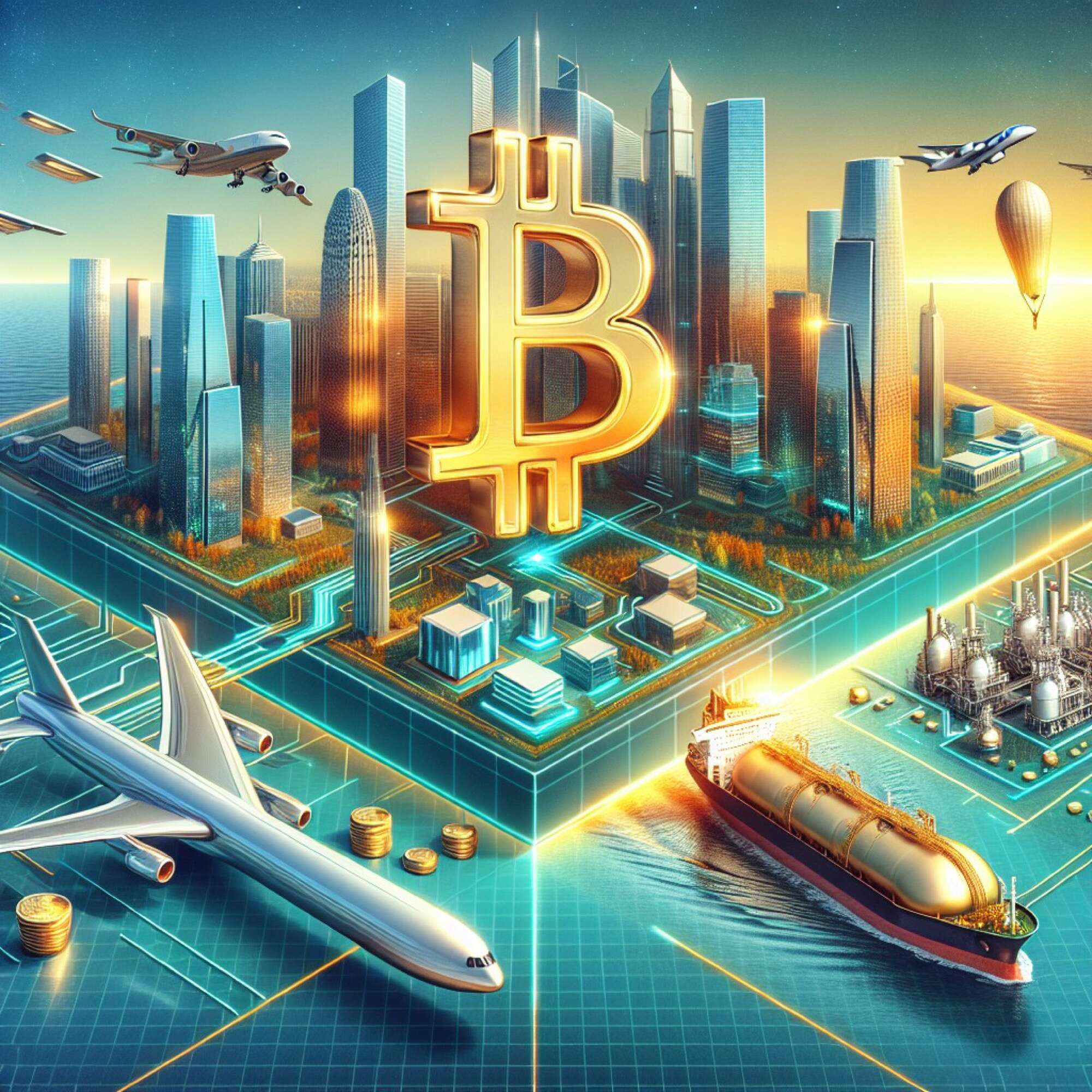 Title: "Cryptos, VTOLs, and LNG: Navigating Today's Investment Horizons" episode artwork