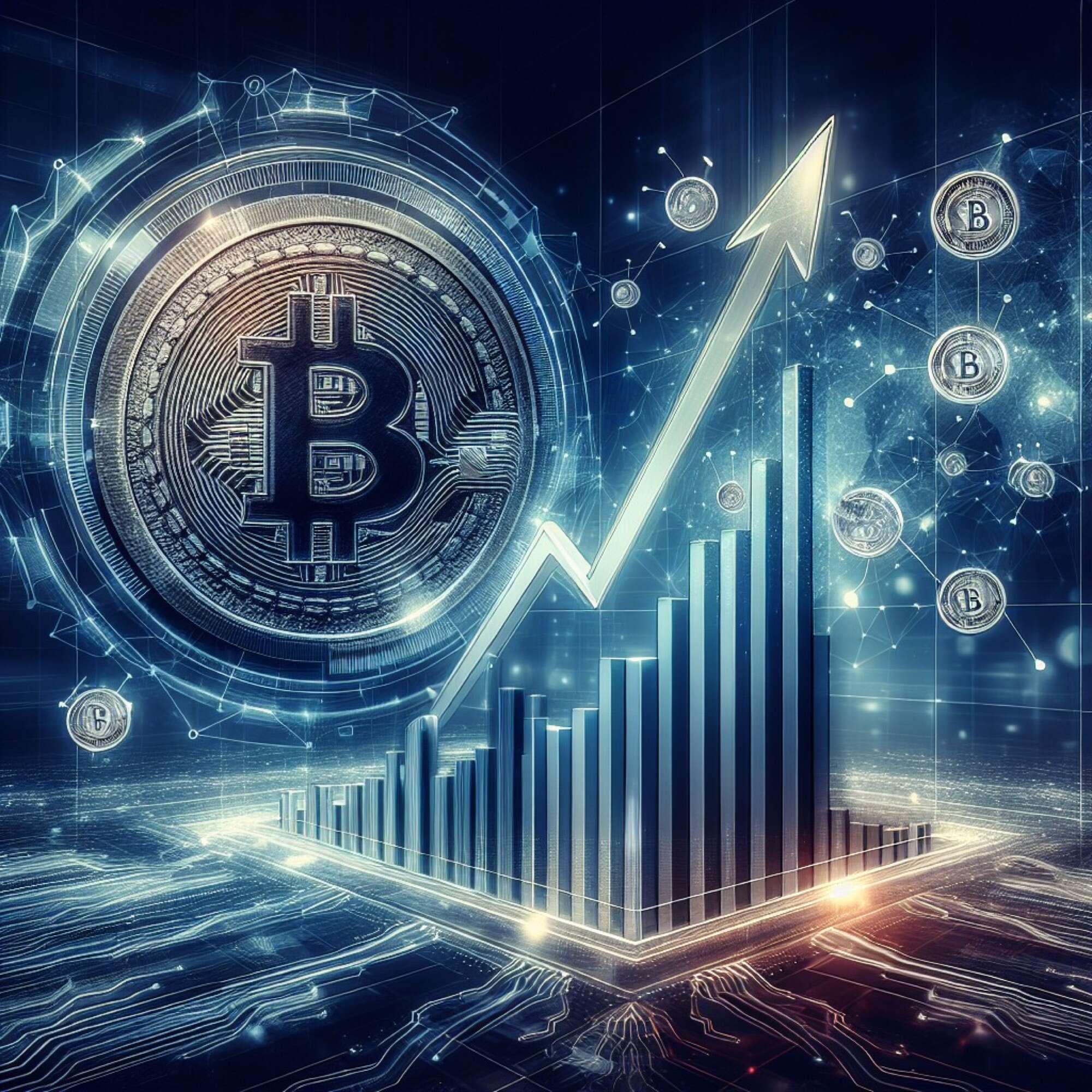 Episode Title: "Booms, Buzz, and Bitcoin: A Dive into the Financial Waves" episode artwork
